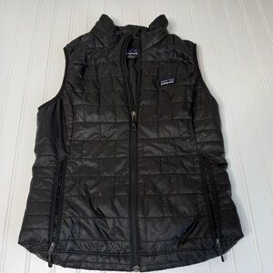Patagonia Black Quilted Vest